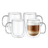 CNGLASS large double-wall mug front view showing sleek insulation and 15.2oz capacity