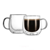 CNGLASS two-pack 10oz double-wall mugs, front view ideal for gifting.