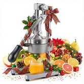 CO-Z manual citrus juicer base suction provides steady stability for effortless squeezing.