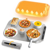 Coanto Food Warming Mat in action delivering even heat across a buffet