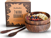 COCOBOWLCO coconut bowl natural finish, ideal for natural snack servings and sustainable kitchen décor