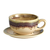 Coffeezone Vintage Design 12oz latte art cup close-up for latte art practice
