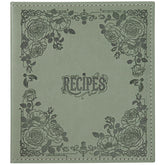 COFICE recipe book with dark green cover for elegant organization
