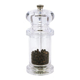 Cole & Mason 505 pepper mill front view in acrylic for easy grip and precision