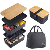 Collect Beauty Japanese Bento Box with bamboo lid for versatile meals