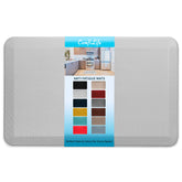 ComfiLife anti-fatigue mat in kitchen provides cushioned comfort during standing tasks.