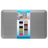 ComfiLife anti-fatigue mat for kitchen floor with cushioned comfort during long cooking sessions.