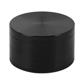 Comsuransly 3-inch spice grinder side view with magnetic lid keeping spices secure.