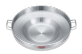 Concord comal 22in frying bowl ready for large-batch cooking on high heat.