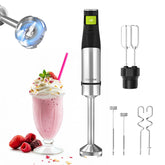 Consciot 4-in-1 immersion blender with attachments for versatile blending