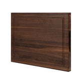 CONSDAN cutting board with invisible handles for easy transport.