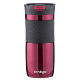 Contigo Byron Snapseal mug with closed lid, leak-proof on the go