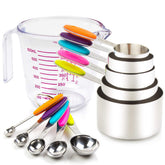 CONTROL KITCHEN measuring cups set with nesting design for compact, organized storage.
