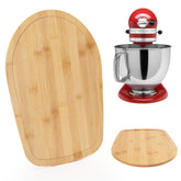 COOBL bamboo slider for KitchenAid 4.5-Qt tilt-head mixer, smooth glide and countertop protection.