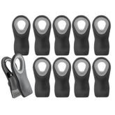 COOK WITH COLOR bag clips with magnet provide airtight sealing for snack bags.
