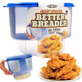 Cook's Choice Breader Bowl ready with breading and seasonings for quick, even coating.
