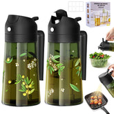 COOLMI 2-in-1 oil sprayer and pour bottle for precise cooking.