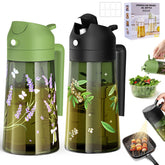 COOLMI 2 in 1 oil sprayer dual design for precise mist and pour.