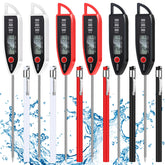 Copkim six‑pack waterproof thermometer set in colors for versatile kitchen use.