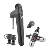 Coravin Pivot Plus wine bottle pour demonstrates precise serving while preserving remaining wine.