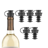 Coravin Pivot Stoppers pack six shown together for bottle sealing and preserved wine.