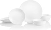Corelle Vitrelle 18-piece set in winter frost white for everyday dining