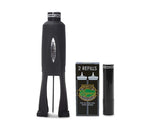 Cork Pops Legacy needle-action operation for quick, clean cork removal