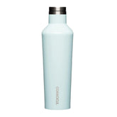 Corkcicle Classic Canteen 25oz in gloss powder blue keeps drinks cold on the go