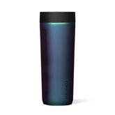 Corkcicle Commuter Cup Dragonfly with glossy finish for stylish sipping on the go.