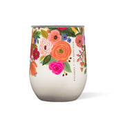 Corkcicle Stemless 12oz front view with easy-grip design for daily sipping.
