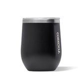 Corkcicle Stemless Wine Tumbler 12 oz with side grip for easy on-the-go sipping.