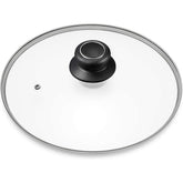 CORYTAO 11-inch pan lid with tempered glass for safe visibility during cooking