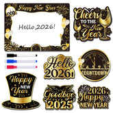 Cosmisun cruise door magnets set of seven adds festive New Year decor to metal surfaces.