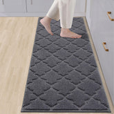 COSY HOMEER soft kitchen mat at sink with non-slip backing for safety