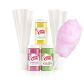 Cotton Candy Express bubble gum floss sugar jar ready for party use and kid-friendly treats