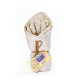 Country Cottons Old Fashion dishcloth close-up weave showcases absorbent, durable cotton.