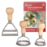 Country Trading Co Easy Ravioli Maker Starter Kit overview showing a complete pasta setup for homemade meals.