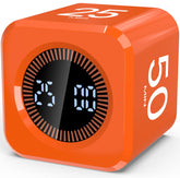 COWVTUJ Pomodoro Timer Cube front view for focused study and classroom use.