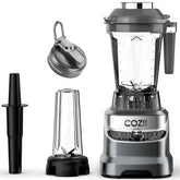 COZII blender with 64oz pitcher ideal for family-sized smoothies.