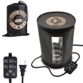 Cozy Bread starter jar warming mat maintains steady warmth for fermentation.
