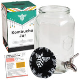 Craft A Brew kombucha jar with dispensing valve for easy bottling