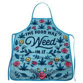 Crazy Dog T-Shirts food has weed green apron showcases bold kitchen style for home cooks at parties