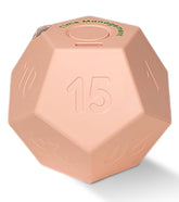 CreaViva Cube Pomodoro Timer in rose pink, front view for focused study sessions