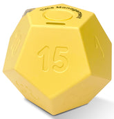 CREAVIVA Cube Timer honey yellow front angle for focus sessions