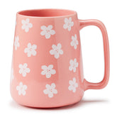 Cteaffee 24 oz pink mug front view ideal for bold daily coffee