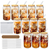 Cubotn bulk Christian glass cups ready for gifting at church events.