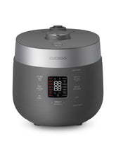 CUCKOO Twin Pressure Rice Cooker front view, ideal for family meals.