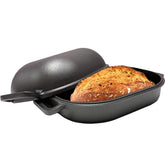Cuisiland bread pan base provides a roomy 12x10 inch baking area for even loaves