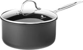 Cuisinart Chef's Classic 3-Quart saucepan with hard-anodized body for even heat and quick reductions.
