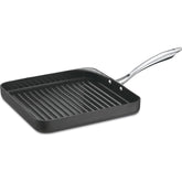 Cuisinart GreenGourmet grill pan top view showing ceramic nonstick surface and even heat